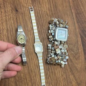 Silver and Gold Tone Watch bundle